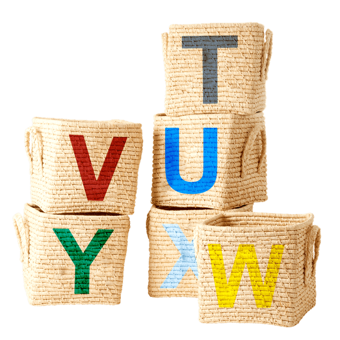 Hovedbilde BOKSTAVKURV - T U V W X Y - Rice 