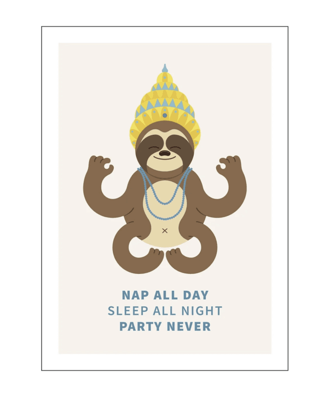 PLAKAT - Budda - A3 - Stay Cute