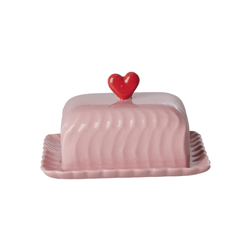 SMØRBOKS – Rosa med hjerte – Rice