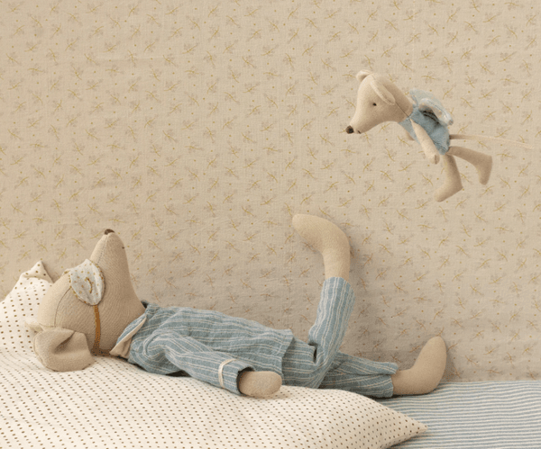 Hovedbilde FE-MUS LILLESØSTER – Mint – Maileg