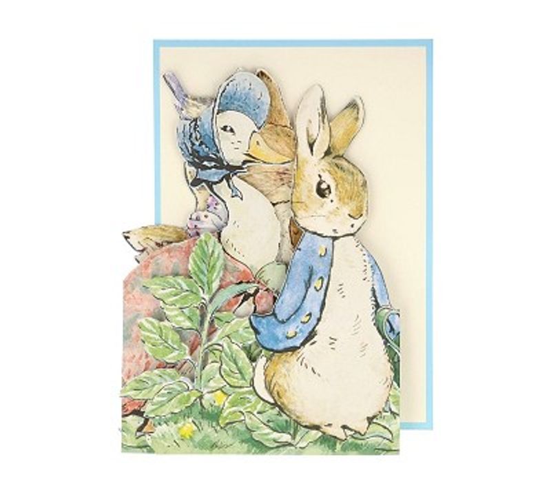 KORT – Peter Rabbit med venner – Meri Meri