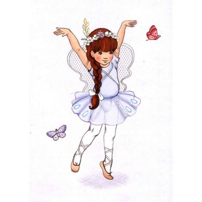 Hovedbilde KORT - Butterfly Girl - Belle & Bo