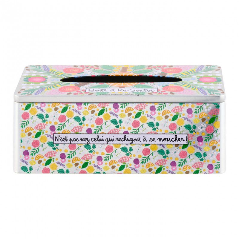 OPPBEVARINGSBOKS – Kleenex – Blomster og farger – Derrière La Porte