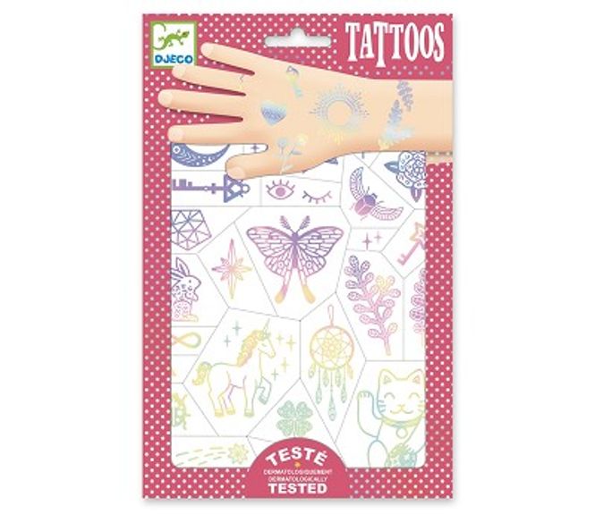 Hovedbilde  TATOVERINGER – Lykkeamuletter – 2 ark – ...
