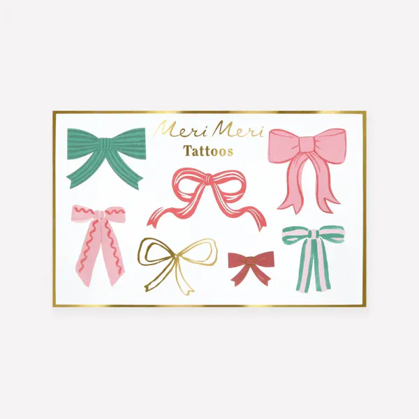 Hovedbilde TATOVERINGER – sløyfer – 2 ark – Meri ...