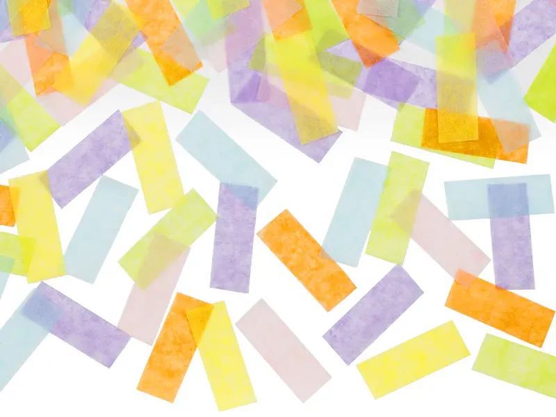 KONFETTIKANON – Pastell Strimler – PartyDeco