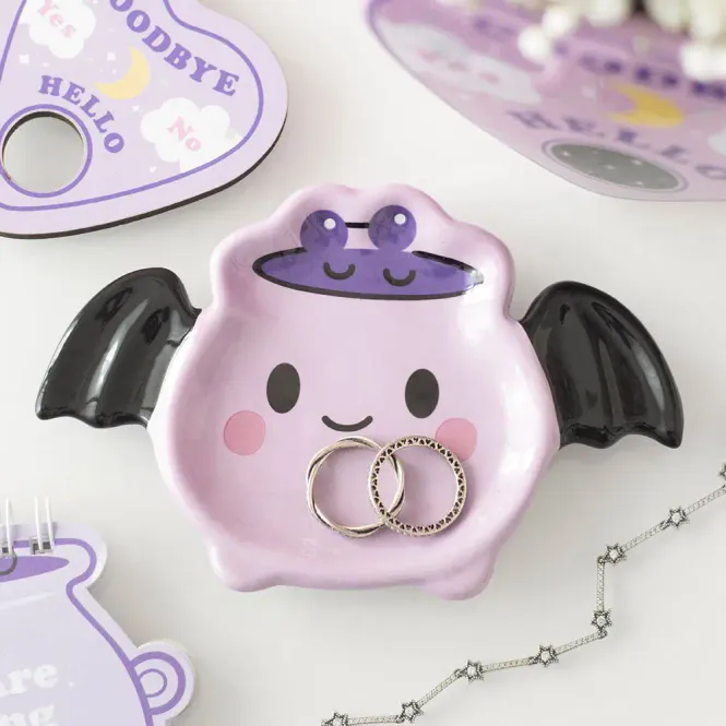 Hovedbilde SMYKKESKÅL – Kawaii heksegryte rosa – Something ...