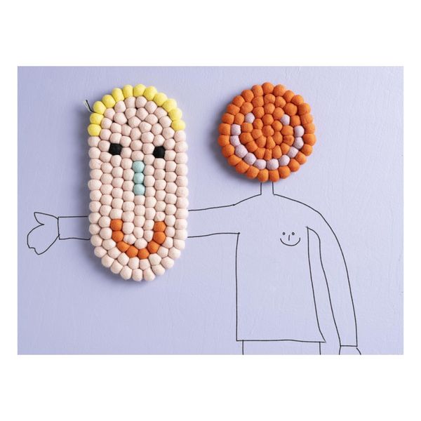 Hovedbilde KJELEUNDERLAG I ULL – Oval Happy Face – Aveva ...