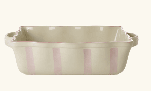 Hovedbilde STOR ILDFAST FORM – Rosa striper – Rice