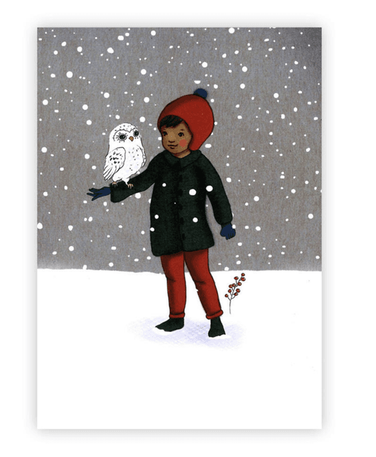 Hovedbilde KORT – Snow Owl – Belle & Boo