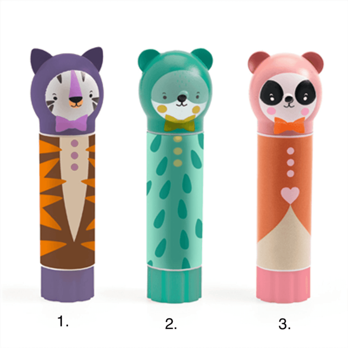 LIMSTIFT – Dyreansikter – Djeco