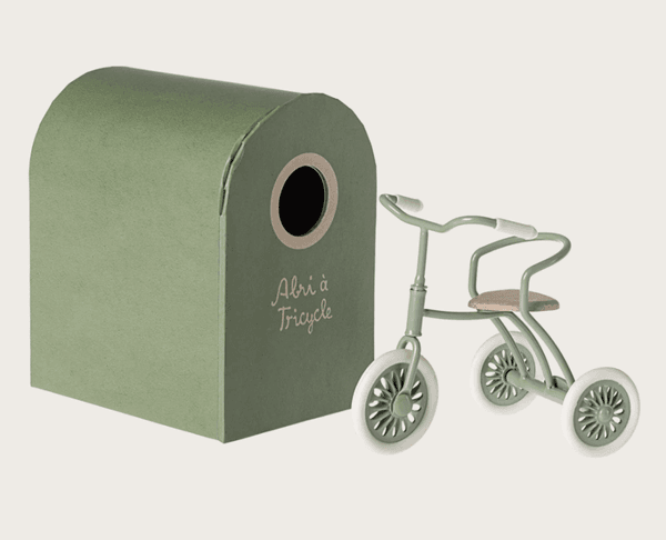 Hovedbilde TREHJULSSYKKEL TIL MUSENE – Grønn – Maileg