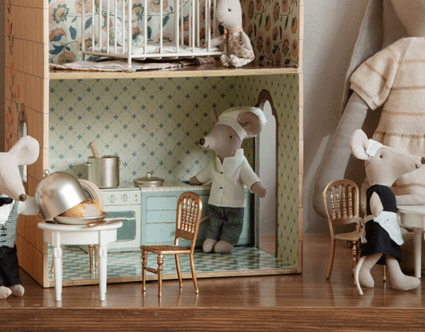 Hovedbilde STOL TIL MUSENE – Gull – Maileg