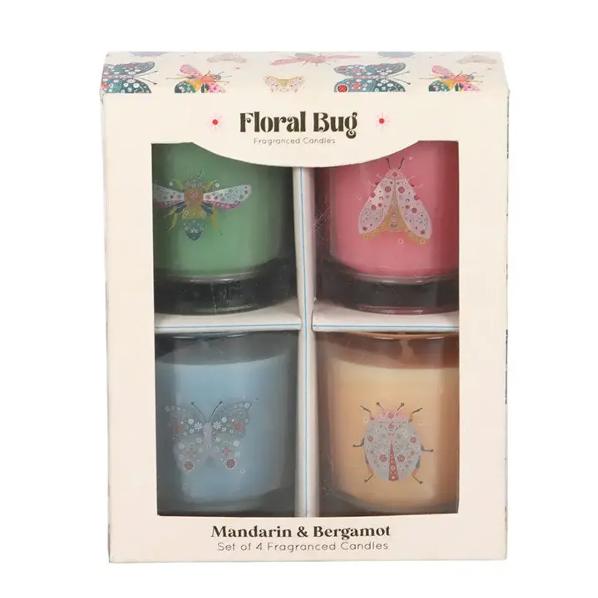 DUFTLYS – Blomsterinsekt – 4 pk – Something Different