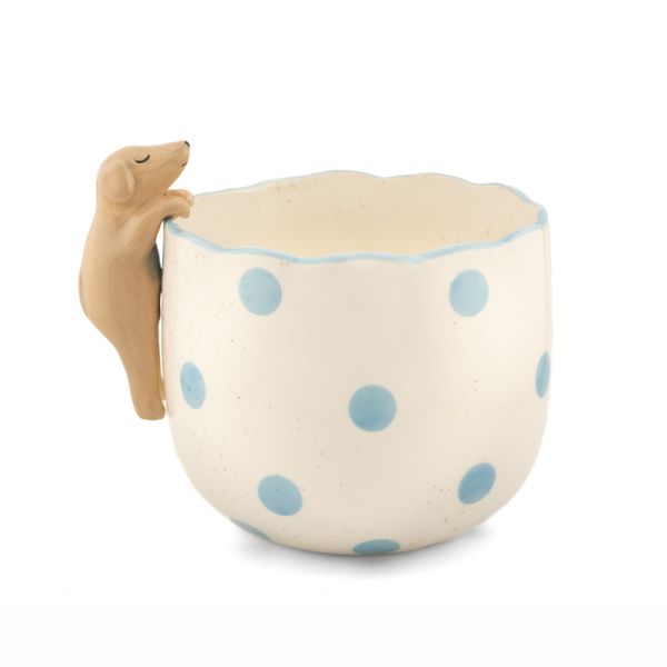 Hovedbilde BLOMSTERPOTTE – Hund på kanten – Sass & Belle