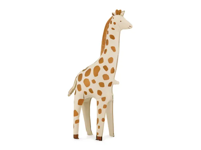 Hovedbilde FOLIEBALLONG – Stående giraff – PartyDeco
