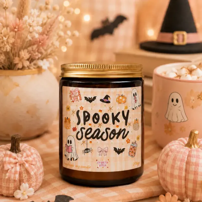Hovedbilde DUFTLYS – Spooky Season – Frøken Rosa