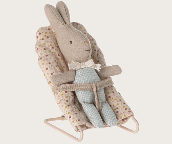 Hovedbilde KANIN – My – Med blårutete heldress – ...