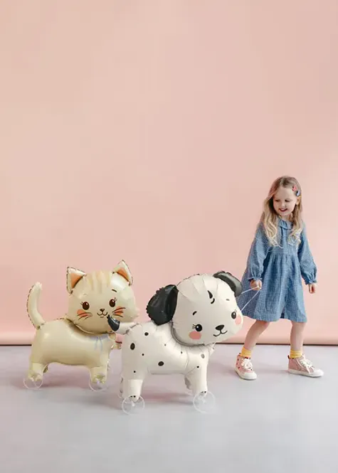 Hovedbilde FOLIEBALLONG – Hund på hjul – PartyDeco