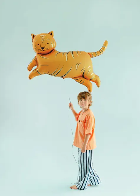 Hovedbilde FOLIEBALLONG – Tiger – PartyDeco