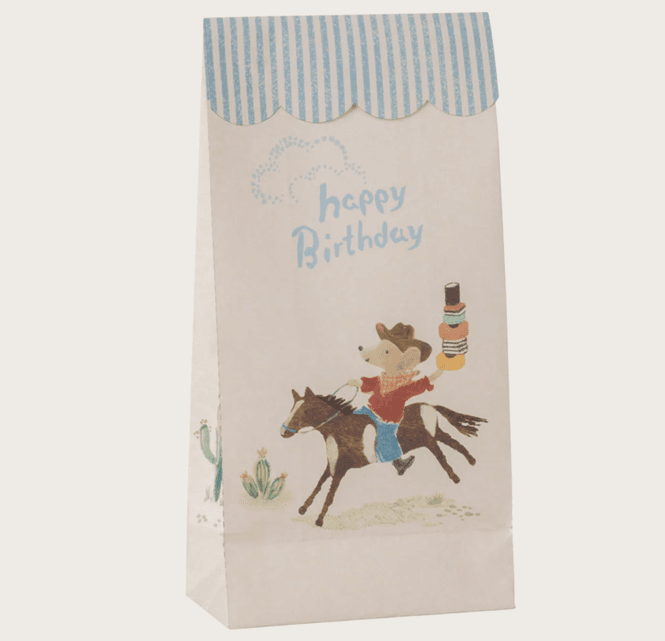 Hovedbilde PAPIRPOSER – Happy Birthday Cowboy – 12 pk ...