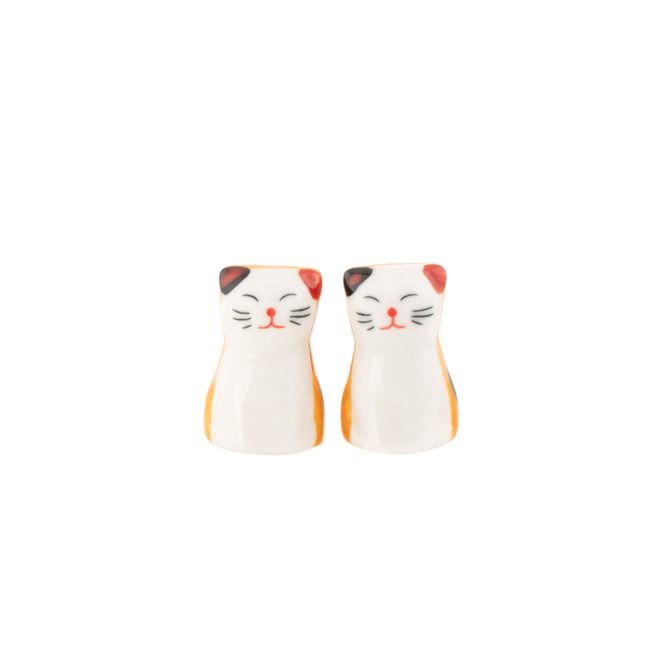 Hovedbilde SPISEPINNEHOLDER – Katt – Sett med 2 – ...
