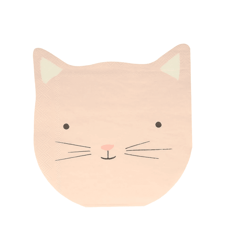 SERVIETTER – Søte katter – 16-pk – Meri Meri