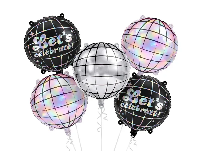 FOLIEBALLONGER – Disco Balls – 5-pk – PartyDeco