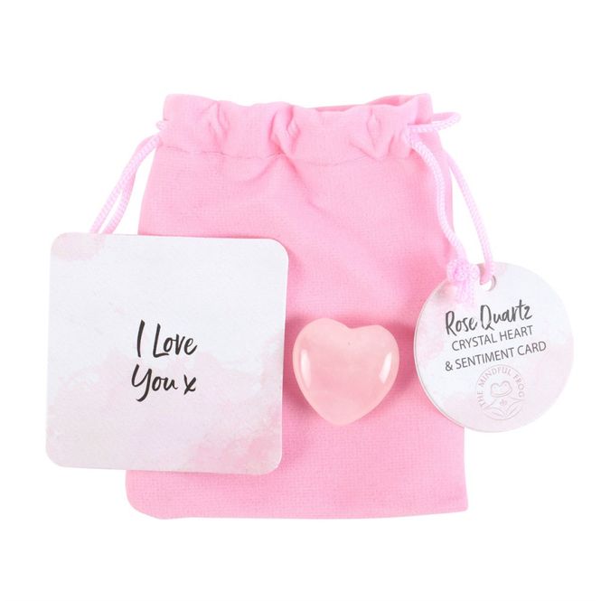 Hovedbilde KRYSTALLHJERTE – Rosenkvarts – I Love You ...
