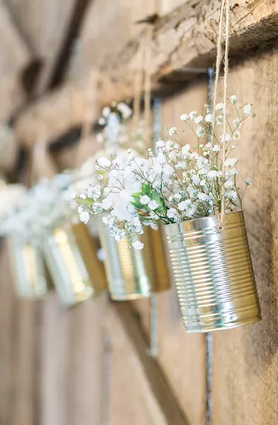 Hovedbilde HENGENDE DEKORBOKSER – Gull – 5 pk – ...