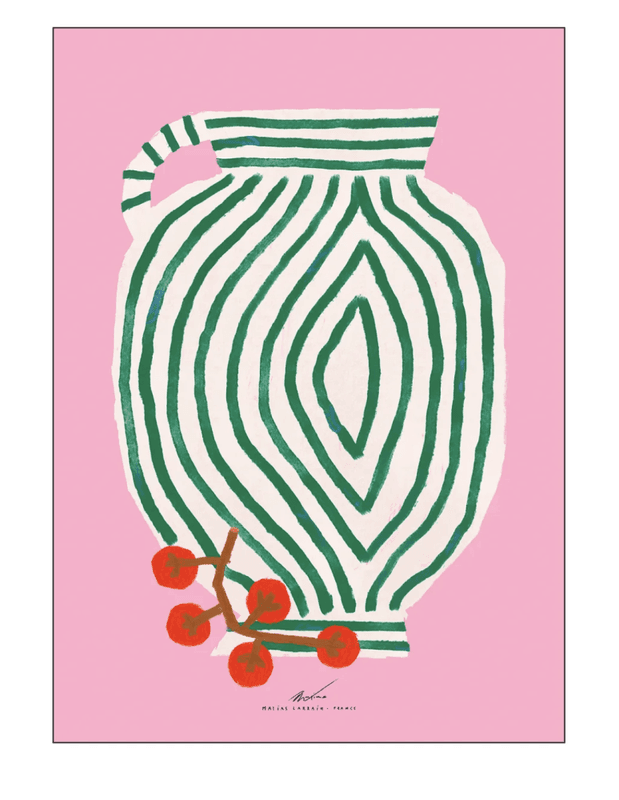 PLAKAT – Vase and Currants – 30 x 40 cm – TPC x Matías Larraín