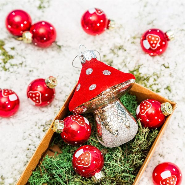 Hovedbilde JULETREPYNT – Mini Soppkuler – 12 pk – ...