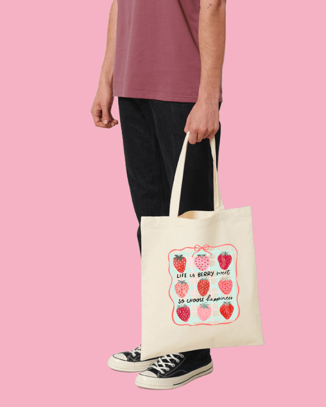 TOTEBAG – Life is Berry Sweet – Festligetrykk
