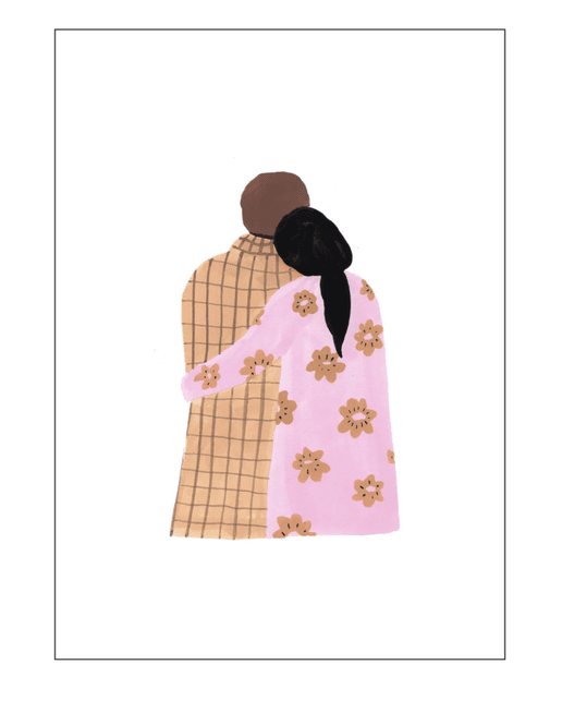 Hovedbilde PLAKAT – Couple – 30 x 40 cm – Laura Page