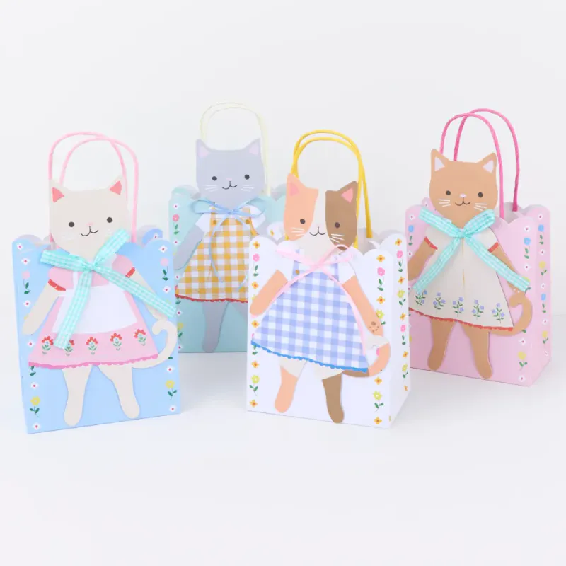 PARTYPOSER – Søte Kattunger – 8 pk – Meri Meri
