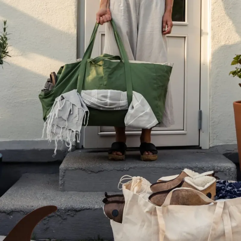 WEEKENDBAG – Grønn – OMOM