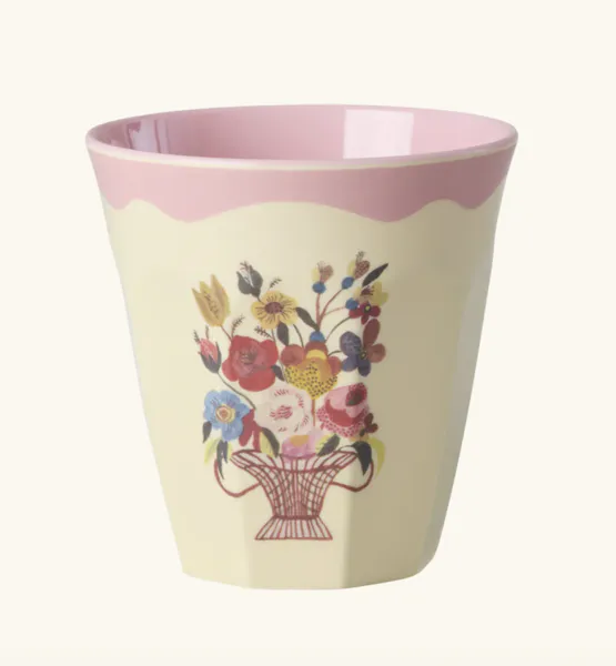 Hovedbilde MEDIUM KOPP – Blomsterbukett – Rice x Nathalie ...
