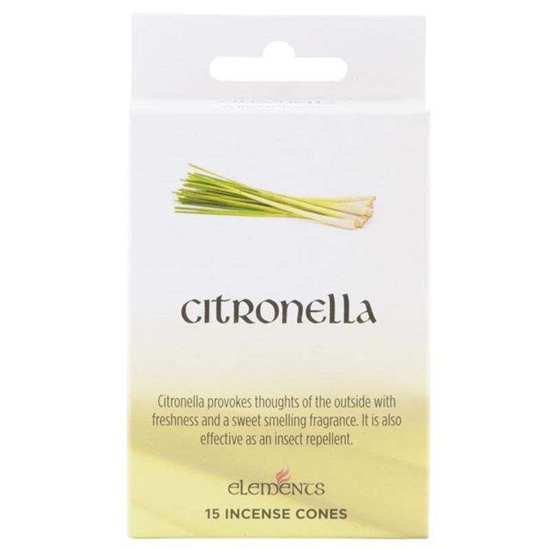 RØKELSEKJEGLER – Sitronella – 15 stk – Something Different