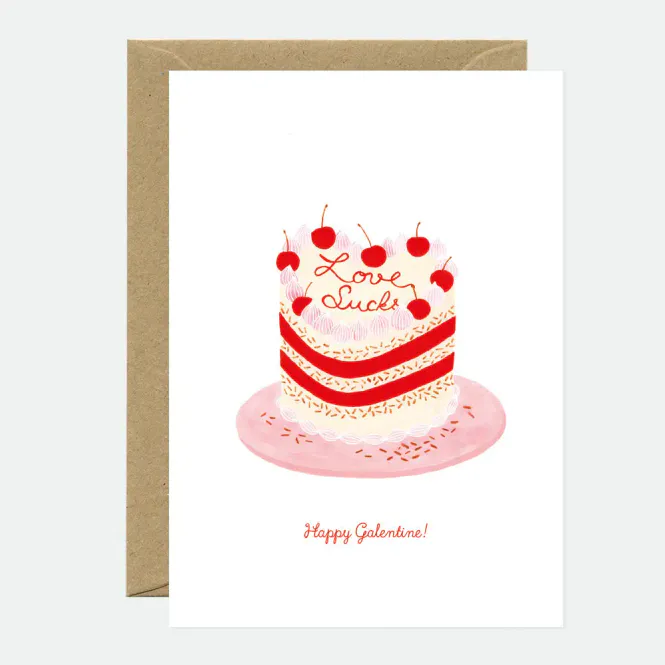 Hovedbilde KORT – Love Sucks Cake – All The Ways To Say