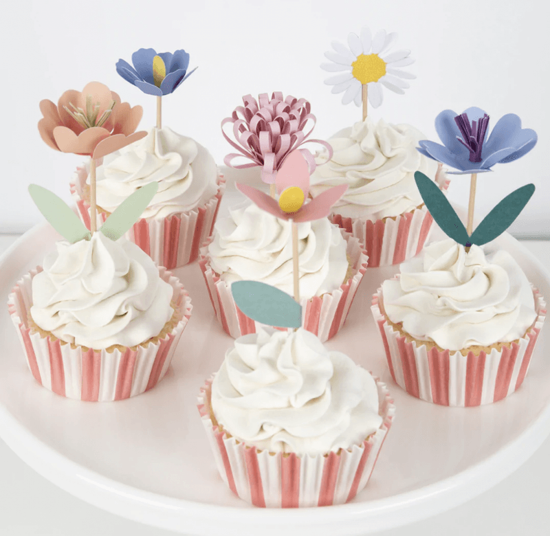 MUFFINSSETT – Blomster – Meri Meri