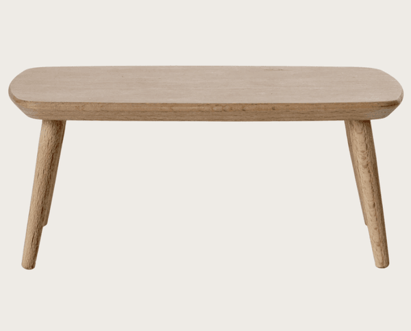 Hovedbilde KAFFEBORD TIL MUS – Rektangulært naturtre – ...