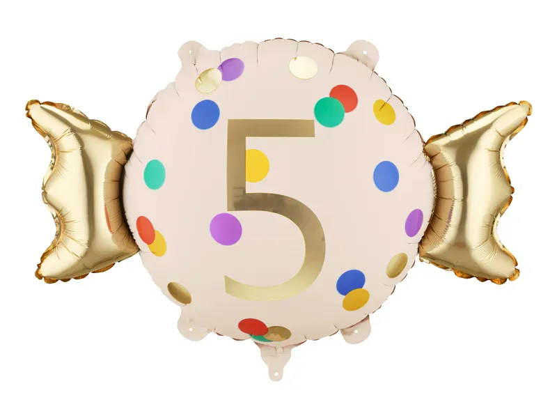 FOLIEBALLONG – Candy Dots – Tall 5 – PartyDeco