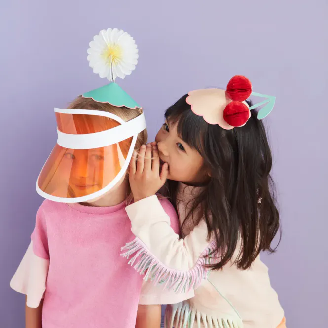 Hovedbilde HATTER – Blomster, kirsebær & stjerner – 8 pk ...