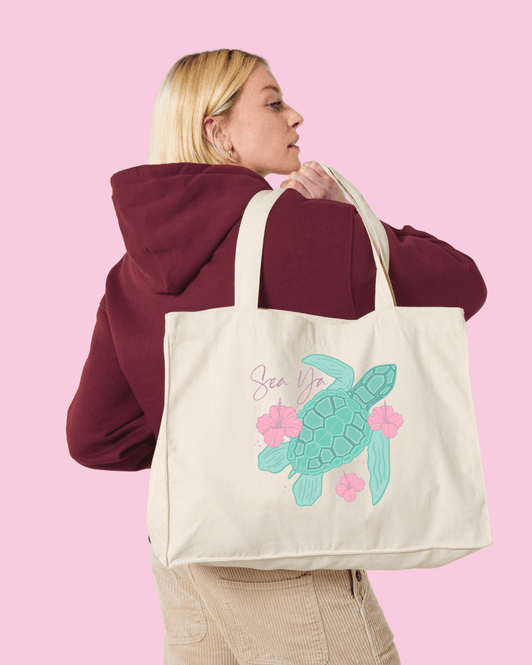 Hovedbilde SHOPPINGBAG – Sea Ya – Festligetrykk