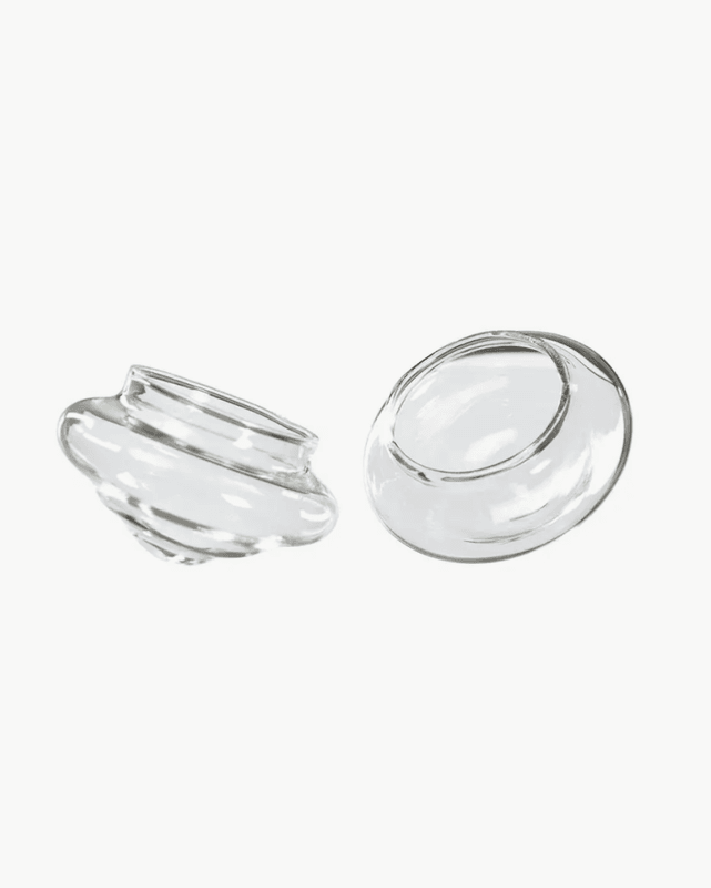 FLYTKOPPER TIL TELYSLYS – Klar i glass – 3 pk – Alot