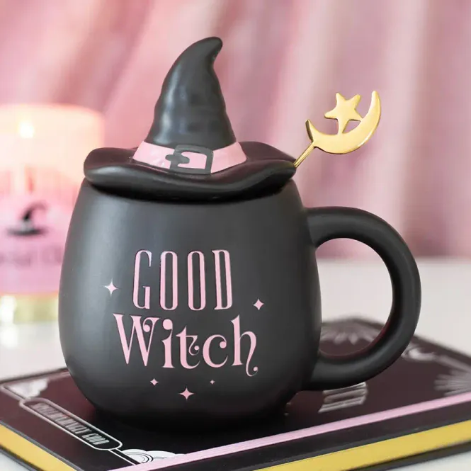 Hovedbilde KOPP – Good Witch med lokk og skje – Something ...