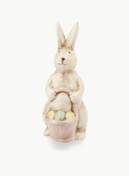 Hovedbilde PÅSKEPYNT – Kanin med eggkurv – Alot