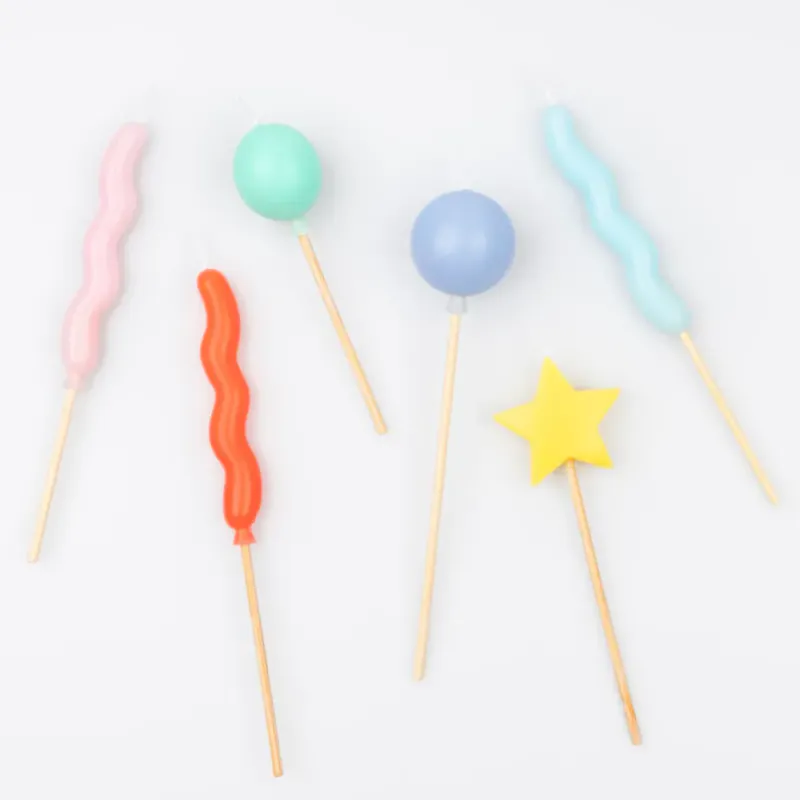 KAKELYS – Ballonger – 6 stk – Meri Meri