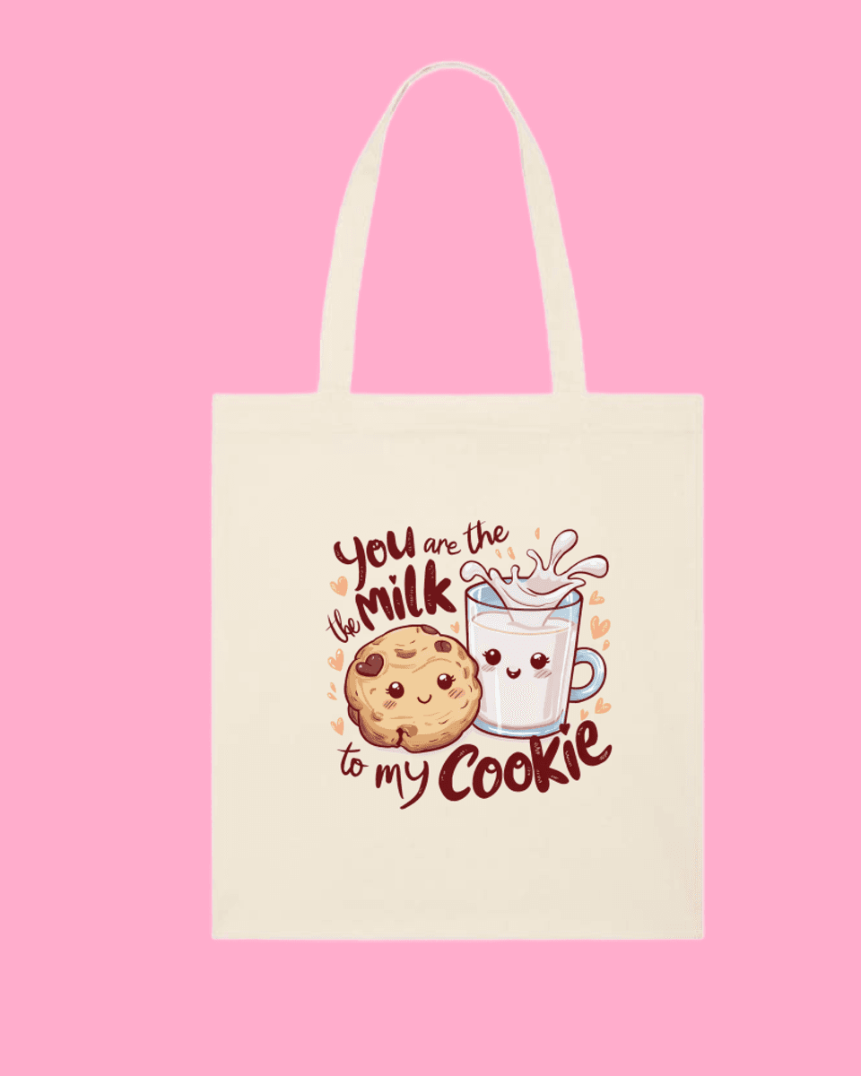 TOTE BAG – Milk to My Cookie – Festligetrykk