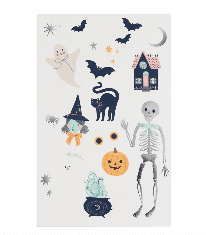 TATOVERINGER – Halloween – 2 ark – Meri Meri